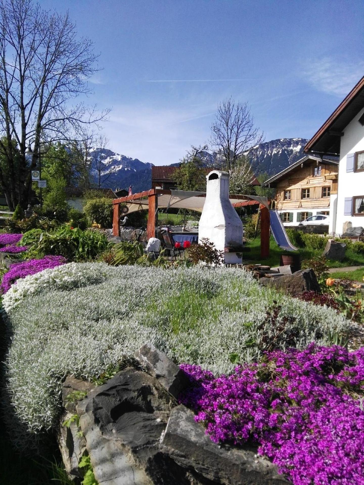 Gemuetliche Ferienwohnung In Urigem Bauernhaus Pfronten Exteriör bild